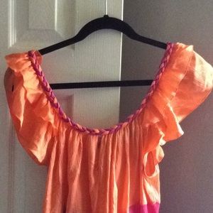Bebe multicolored top